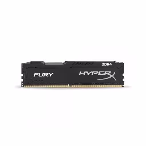 رم دسکتاپ کینگستون RAM KINGSTON DDR4 16GB 3200MHz CL18 HyperX Fury Black