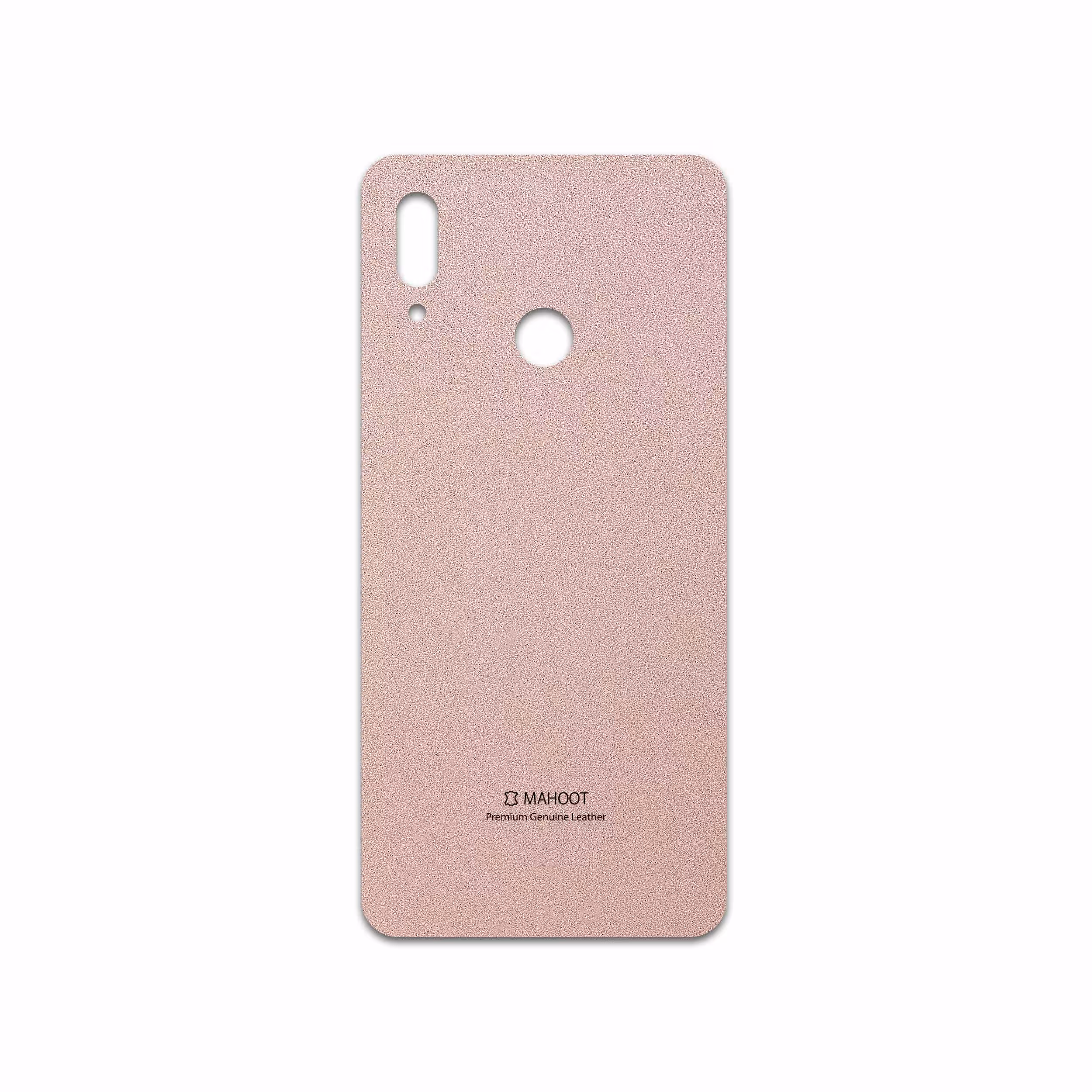 برچسب پوششی ماهوت مدل Rose Gold Leather مناسب برای گوشی موبایل هوآوی P Smart 2019