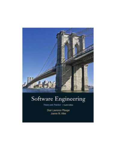 خرید و دانلود نسخه کامل کتاب Software Engineering: Theory and Practice