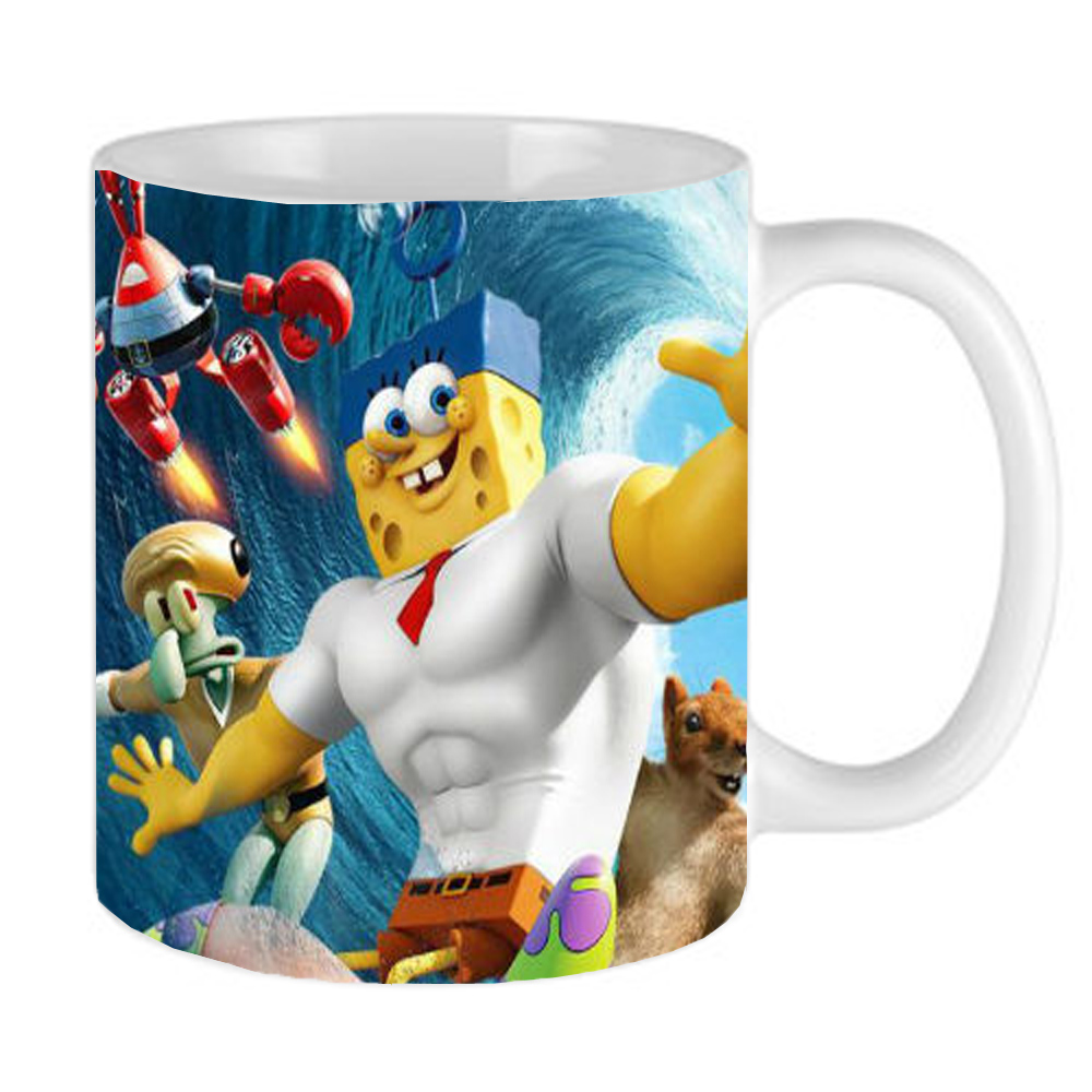 ماگ طرح کارتن باب اسفنجی مدل BOB05