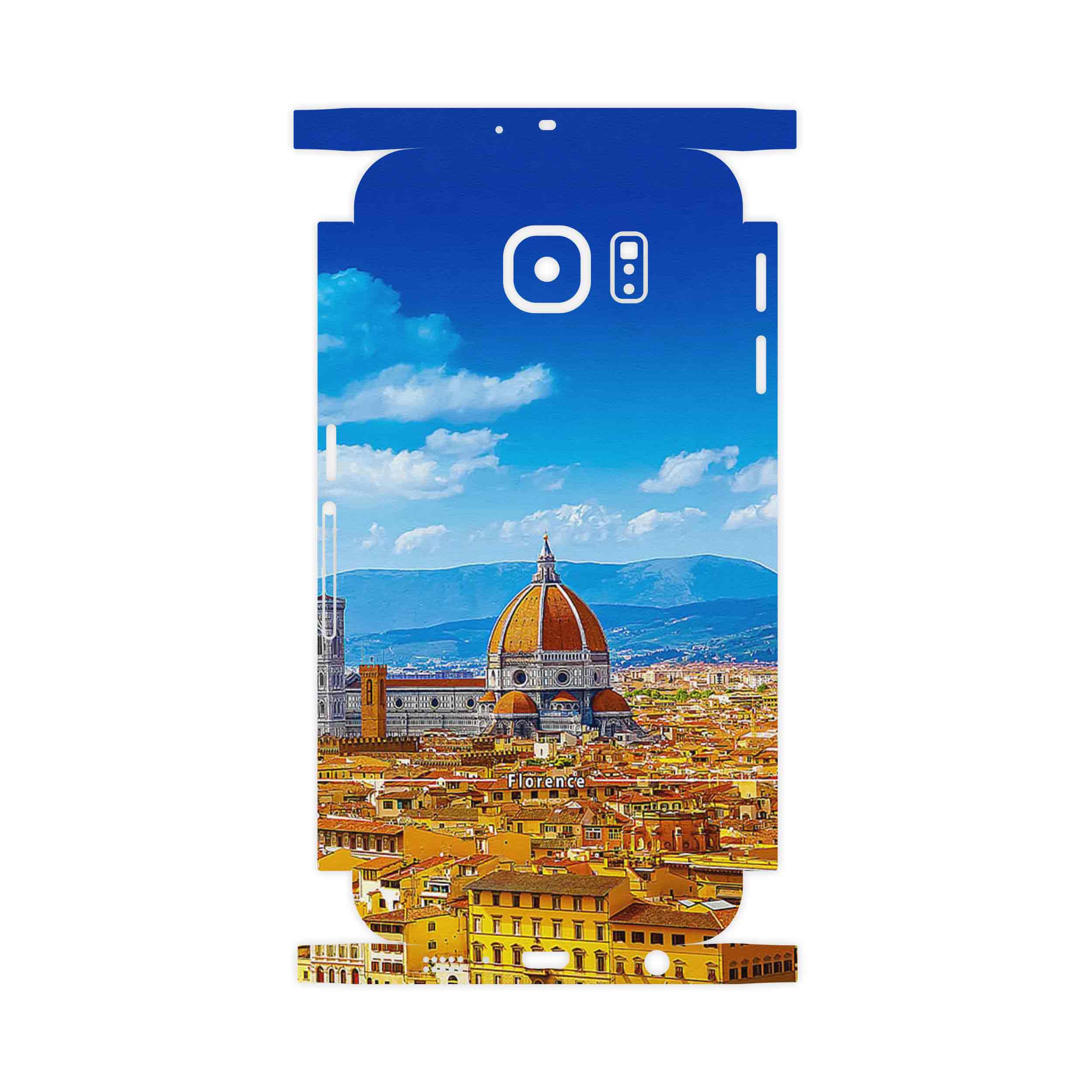 برچسب پوششی ماهوت مدل City of Florence-FullSkin مناسب برای گوشی موبایل سامسونگ Galaxy S6