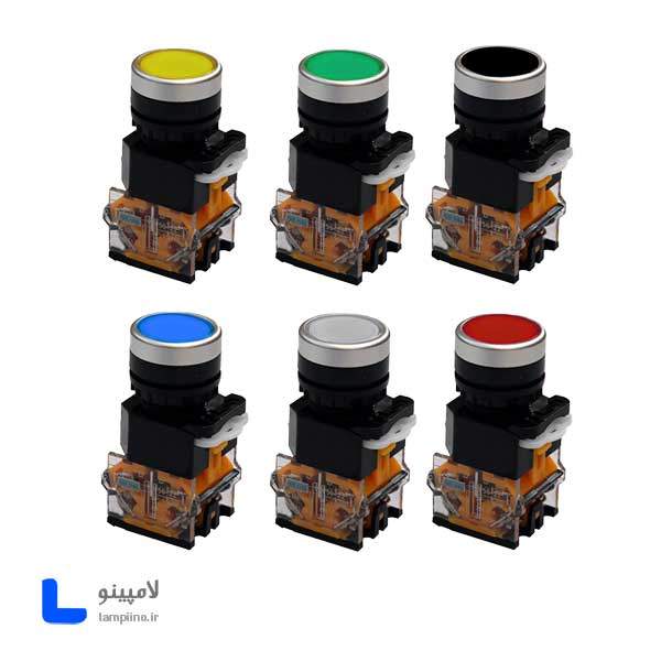 شاسی با یک کنتاکت مدلPFP-50 استوپ کنتاکت 1NC رنگ سفید