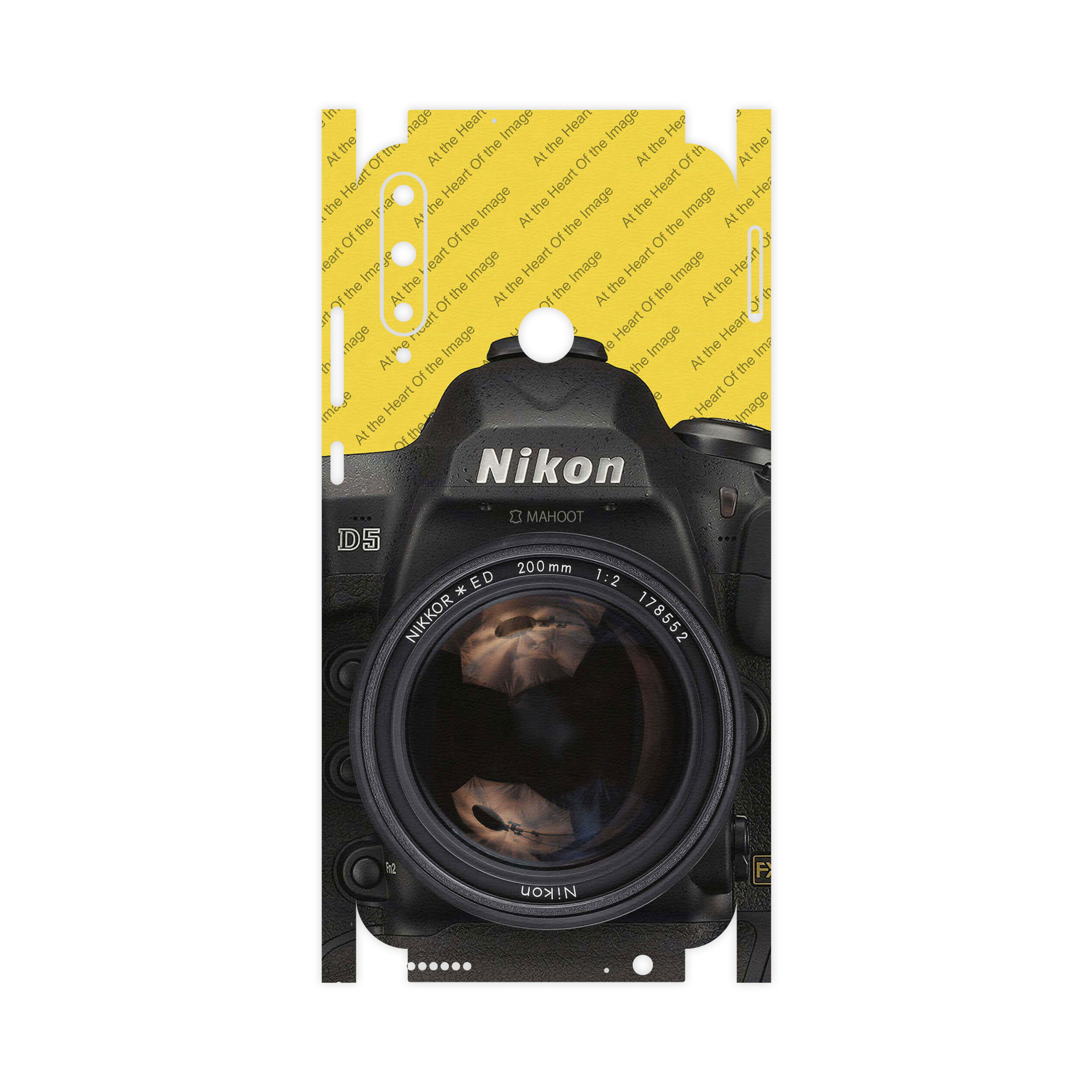 برچسب پوششی ماهوت مدل Nkn-FullSkin مناسب برای گوشی موبایل هوآوی Y7P