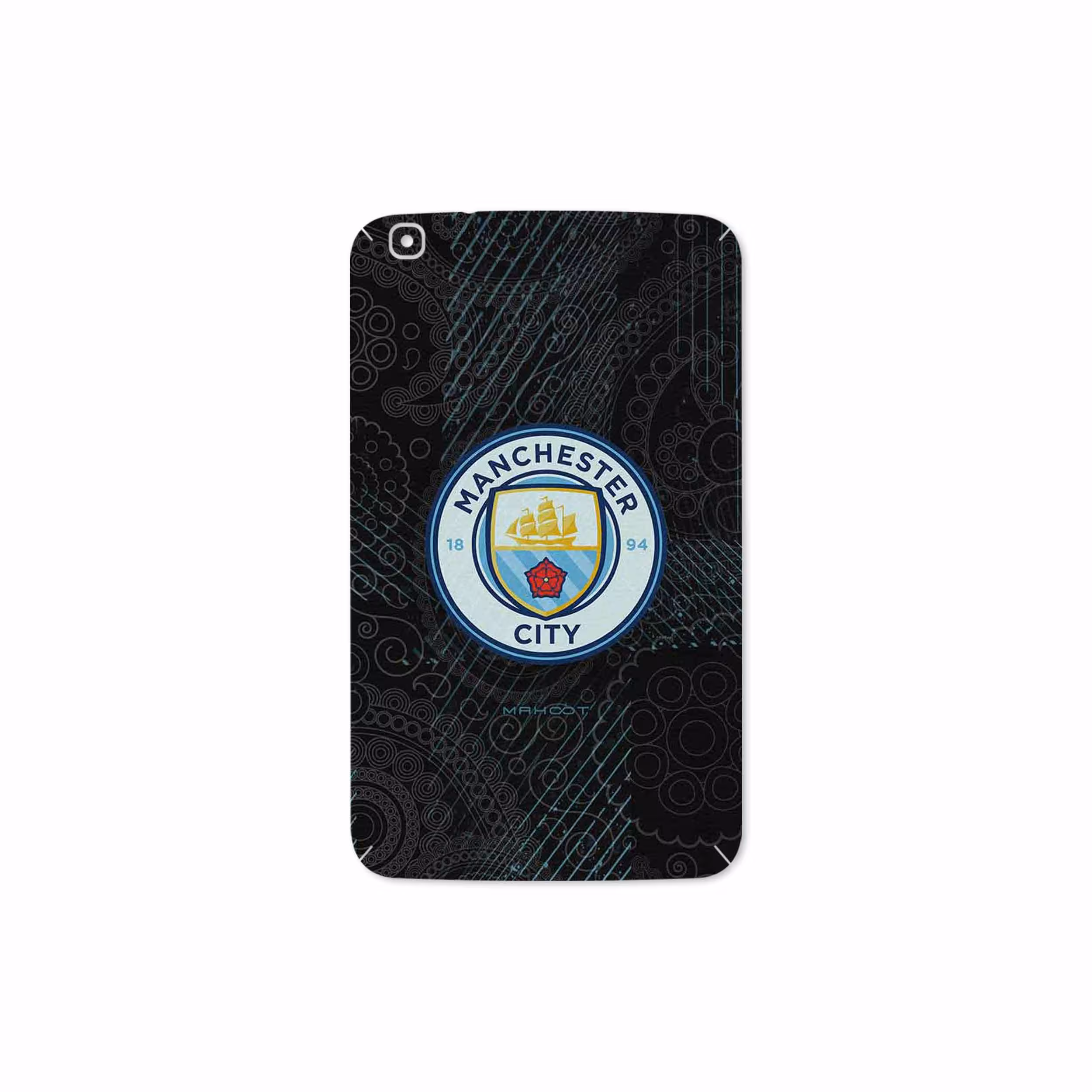 برچسب پوششی ماهوت مدل Manchester-City مناسب برای تبلت سامسونگ Galaxy Tab 3 8.0 2013 T310