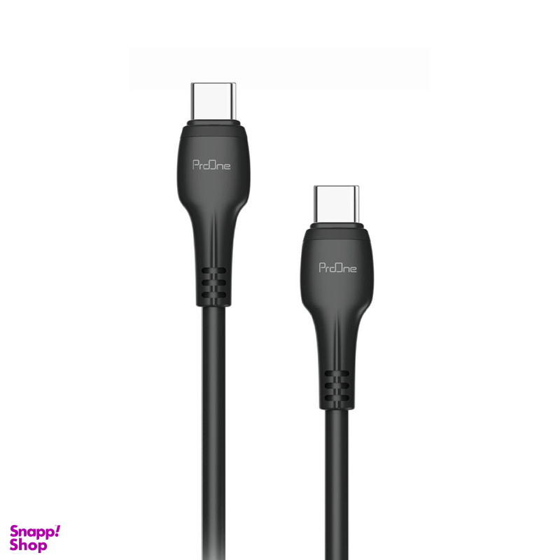 کابل USB-C پرووان مدل PCC116 60W PD طول 1 متر
