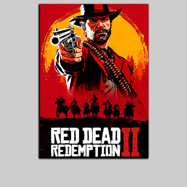 تابلو شاسی مدل پوستر بازی رد دد ریدمپشن 2 | دنیای قاب