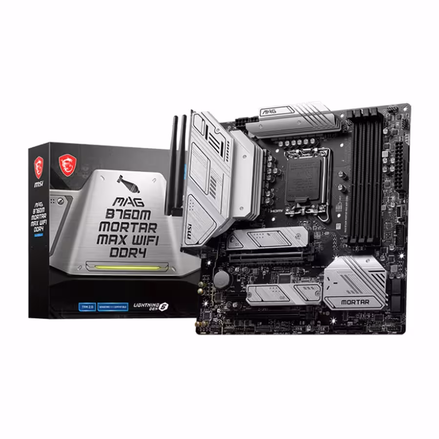 مادربرد ام اس آی MAG B760M MORTAR MAX WIFI DDR4