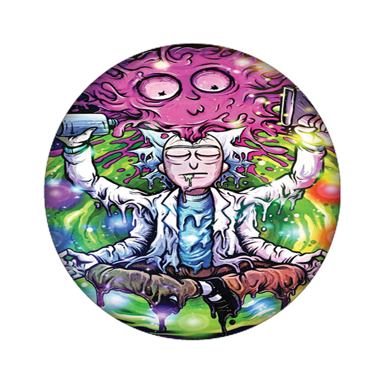 زیر لیوانی مدل ریکی و مورتی کد 137