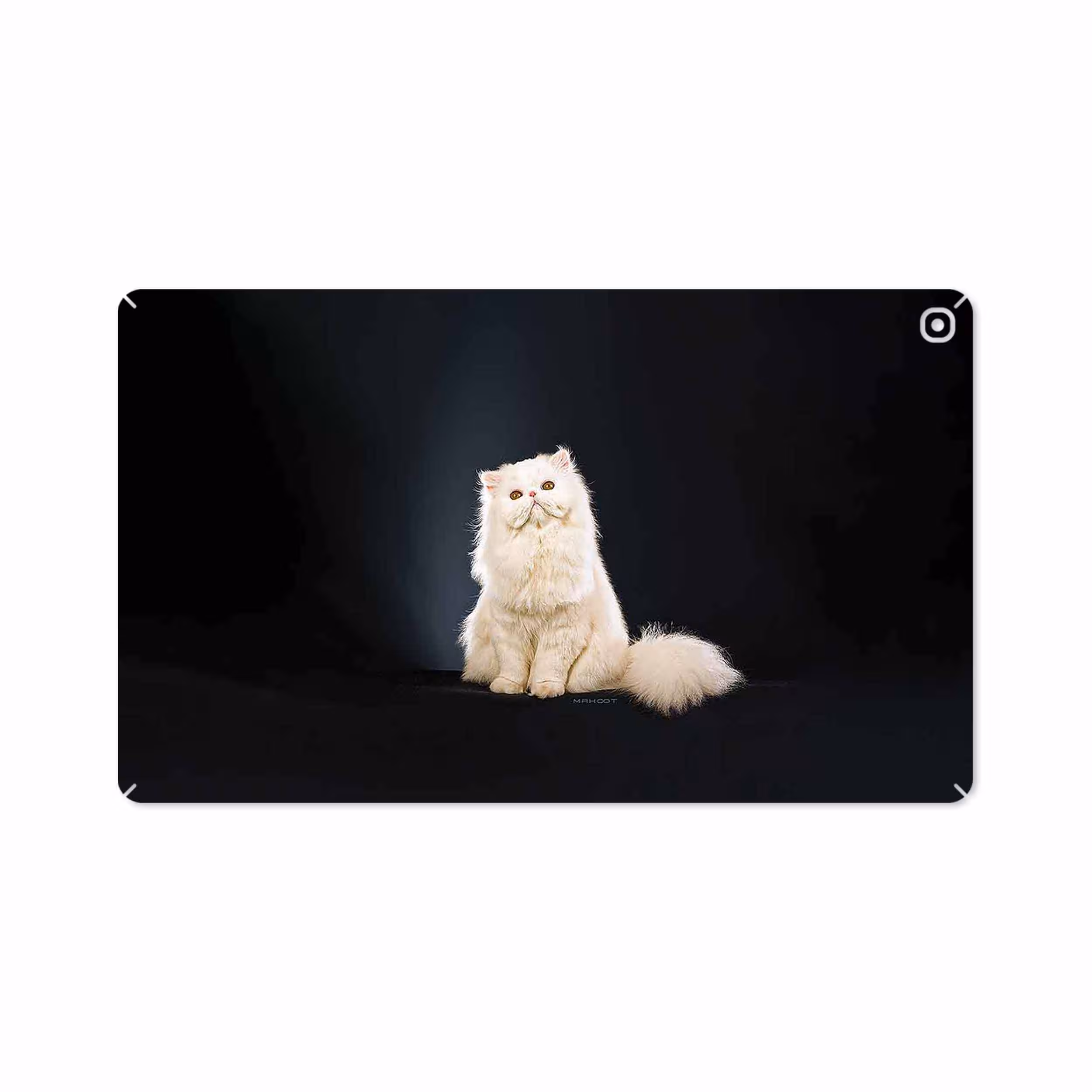 برچسب پوششی ماهوت مدل Persian cat مناسب برای تبلت سامسونگ Galaxy Tab A 10.1 2019 T515