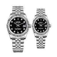ست ساعت مچی عقربه ای زنانه و مردانه  مدل datejust