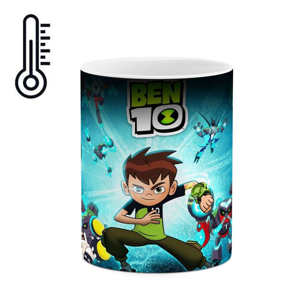 ماگ حرارتی طرح انیمیشن BenTen مدل mgph13120