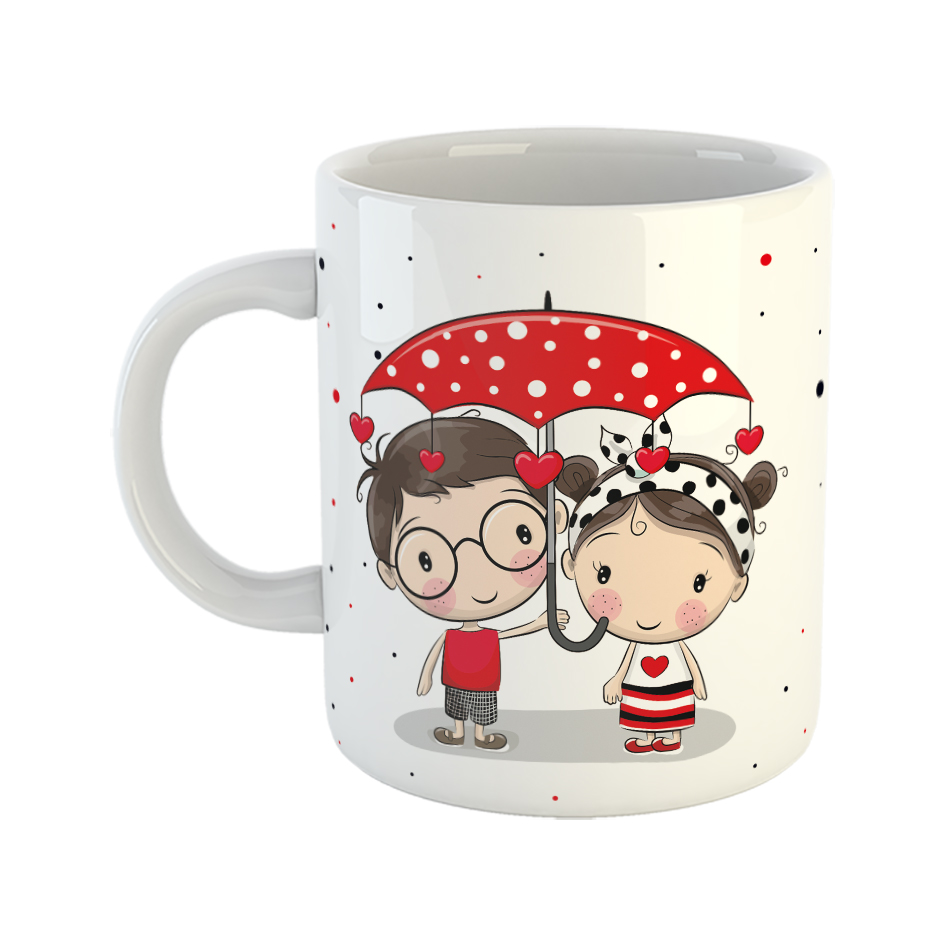 ماگ مدل چتری برای عشق