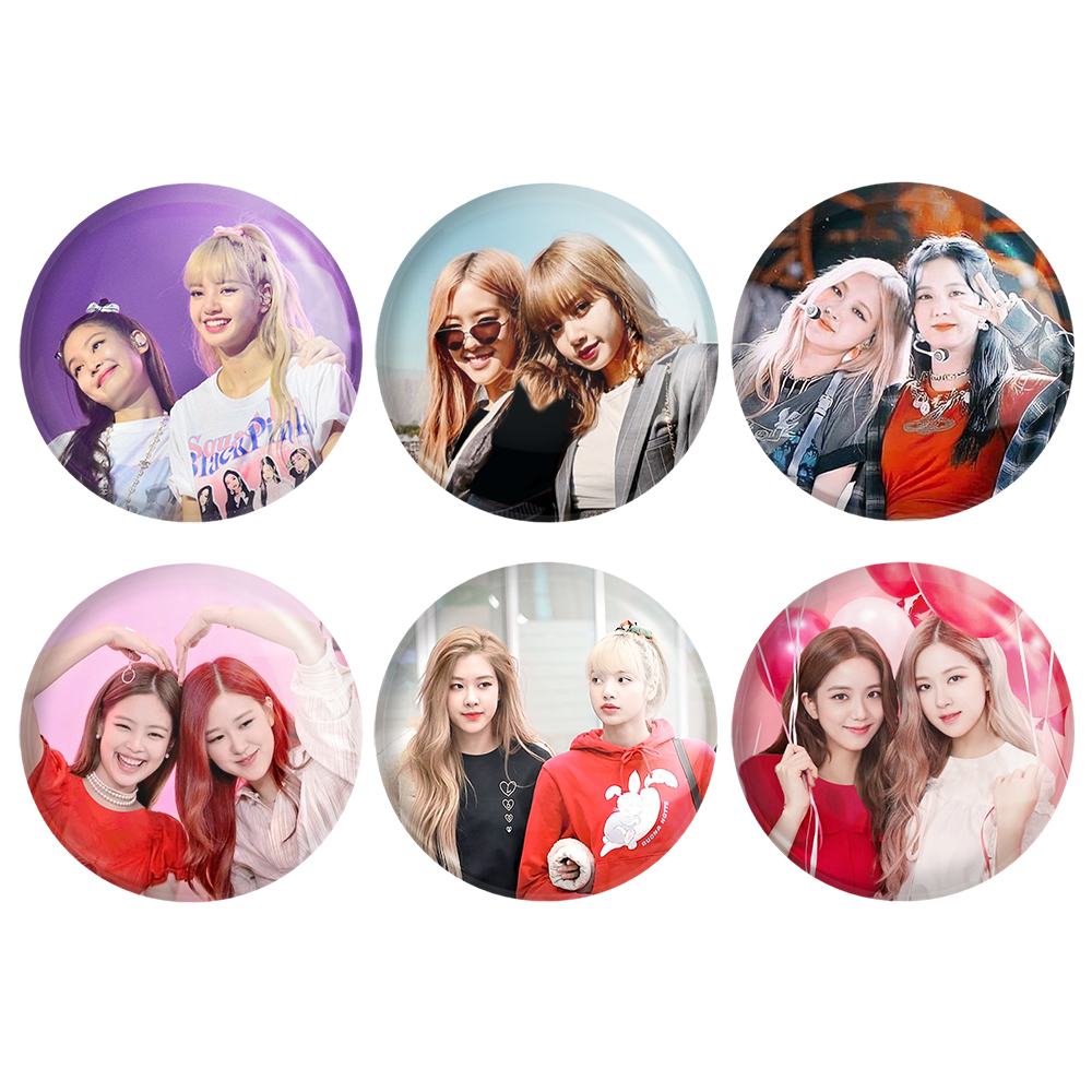 پیکسل خندالو مدل گروه بلک پینک کد 710A مجموعه 6 عددی