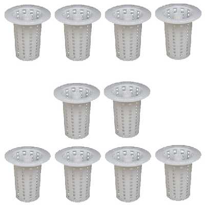 فیلتر کفشوی حمام مدل 1054 بسته 10 عددی