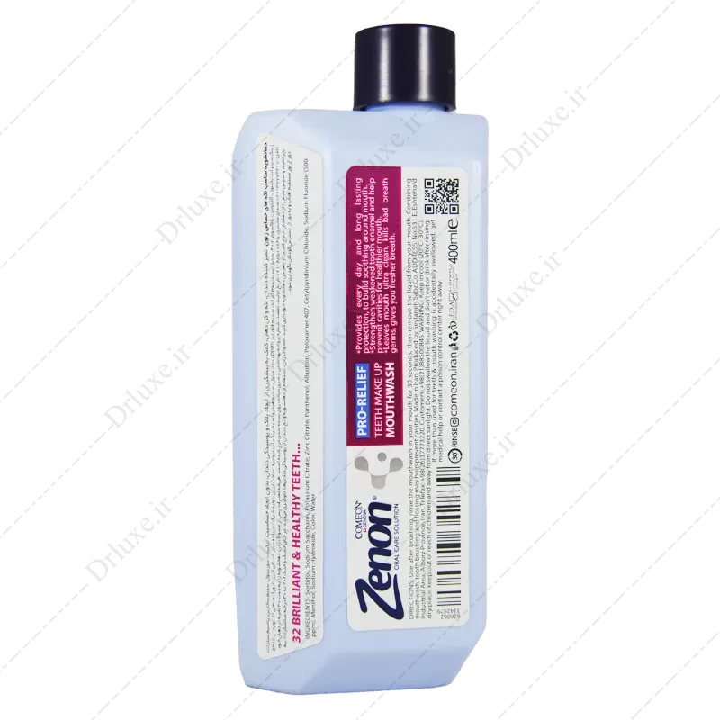 دهانشویه لثه حساس زنون مدل Pro Relief حجم 400 میلی لیتر