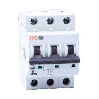 کلید مینیاتوری 3 پل 25 آمپر RB-M-3P-C25-6KA رعد