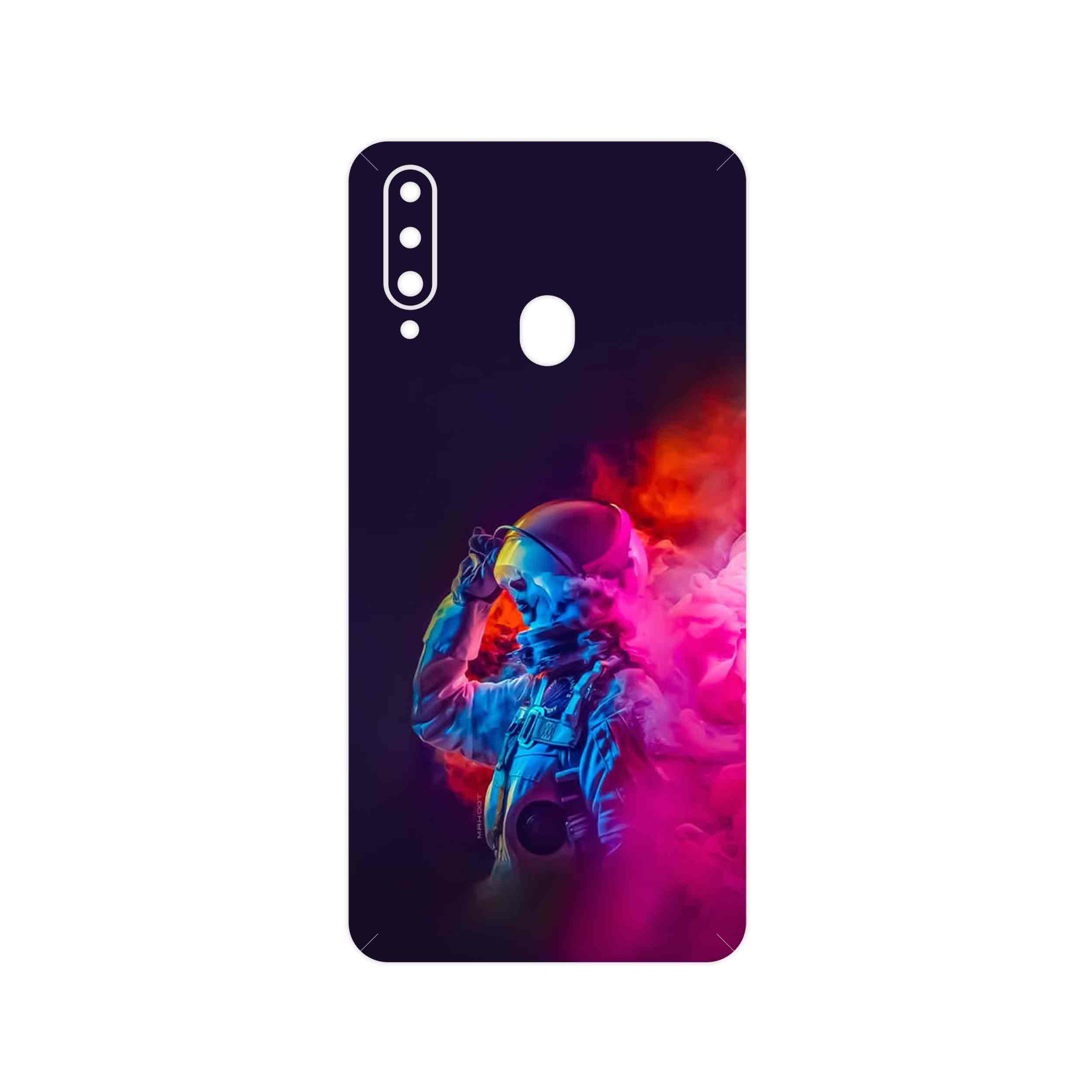 برچسب پوششی ماهوت مدل Smoke Rainbow Digital Art 1 مناسب برای گوشی موبایل سامسونگ Galaxy A20s