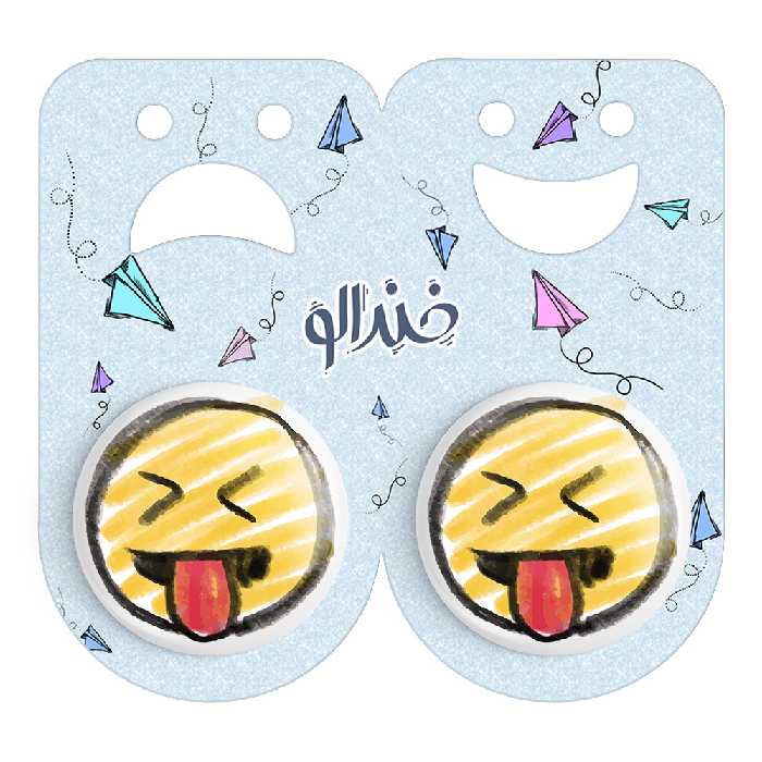 پیکسل خندالو مدل ایموجی کد 3039 به همراه مگنت