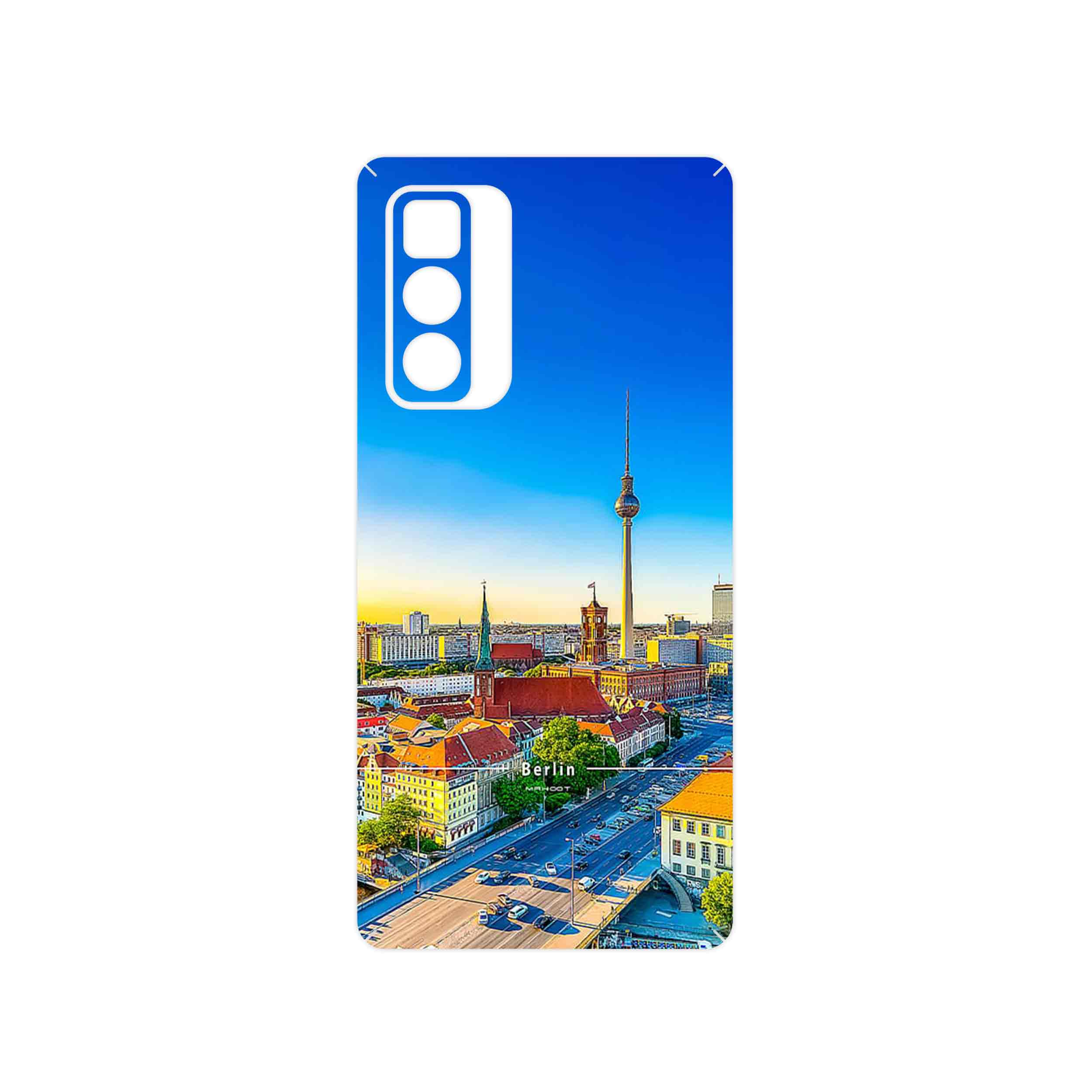 برچسب پوششی ماهوت مدل City of Berlin مناسب برای گوشی موبایل موتورولا Edge 20 Pro