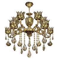 لوستر 10 شعله چشمه نور کد C2823/5 5-BO