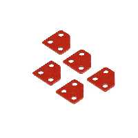 سازه رباتیک مدل صفحه 5 ضلعی بسته 5 عددی