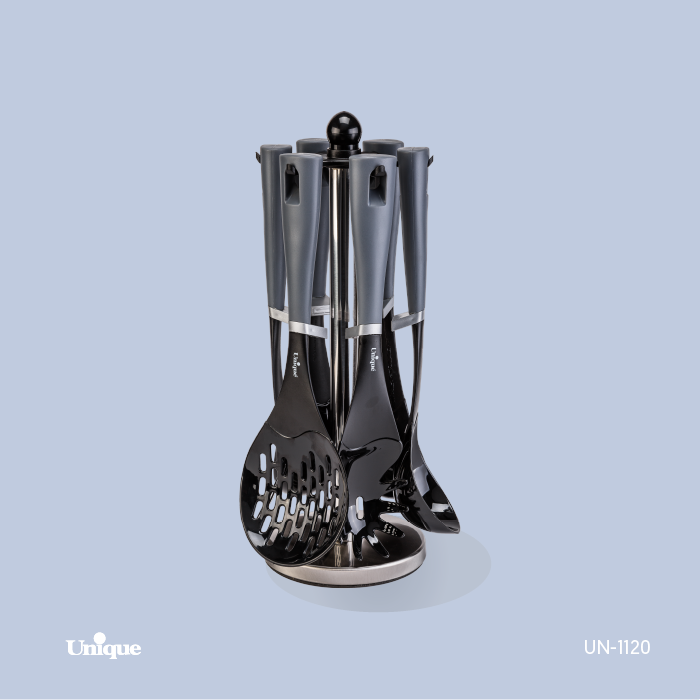 ست کفگیر ملاقه رنگی آنتیک یونیک کد محصول: UN-1120