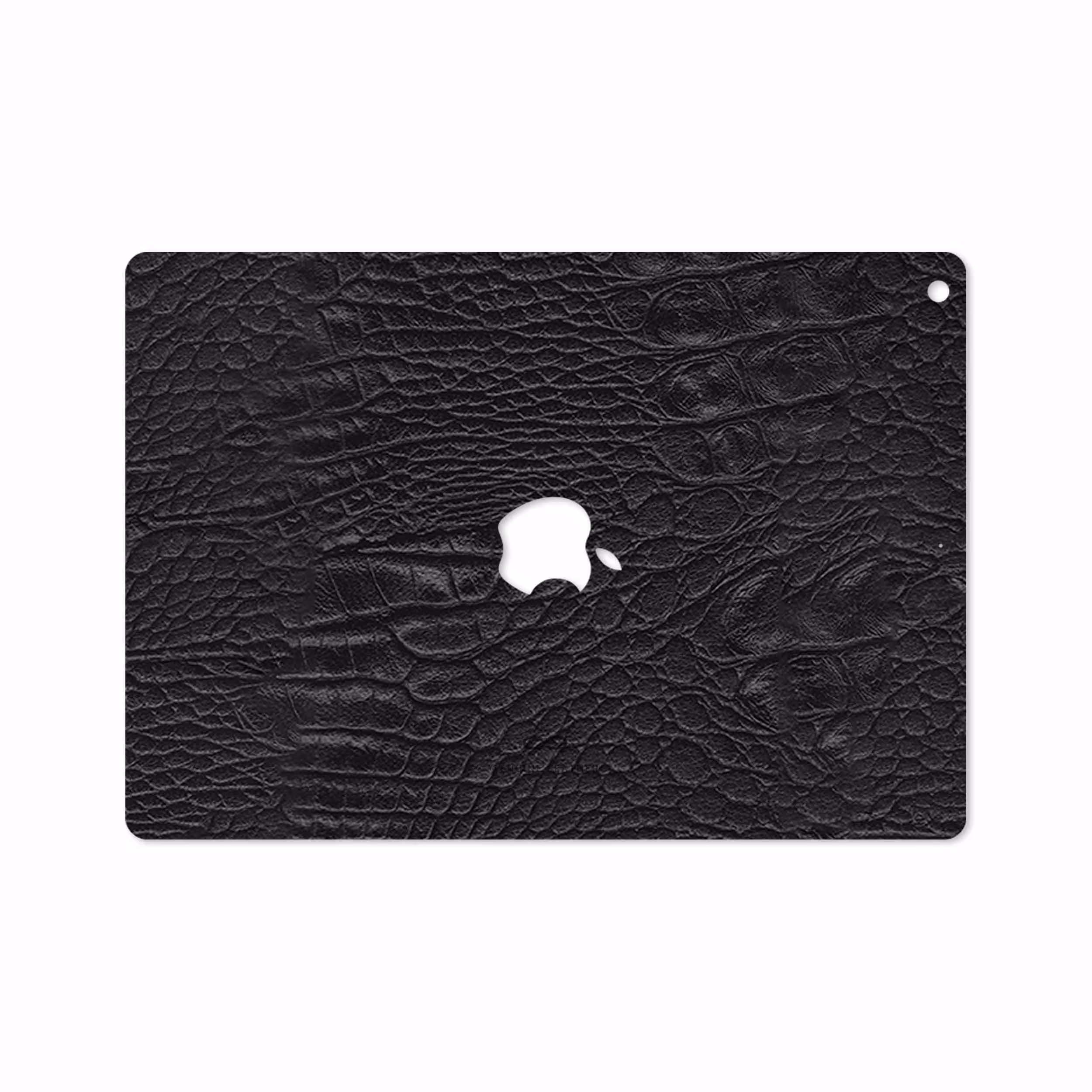 برچسب پوششی ماهوت مدل Black-Crocodile-Leather مناسب برای تبلت اپل iPad 9.7 (GEN 5) 2017 A1823