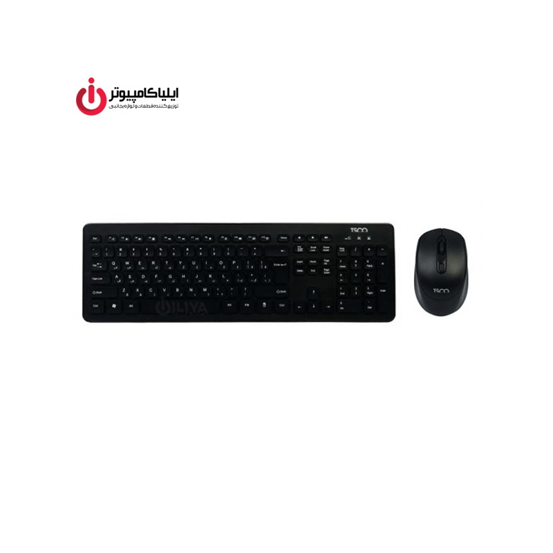 کیبورد و ماوس بی سیم تسکو مدل TKM 7011W