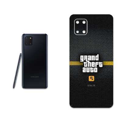 برچسب پوششی ماهوت مدل GTA-Game مناسب برای گوشی موبایل سامسونگ Galaxy Note 10 Lite