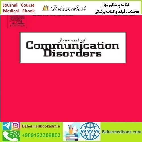 Journal of Communication Disorders Volume 95 to 100 2022