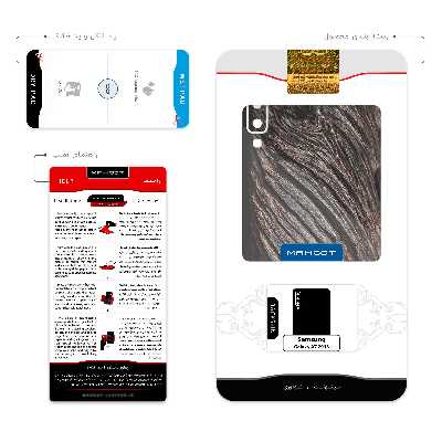 برچسب پوششی ماهوت مدل Wood Texture 9 مناسب برای گوشی موبایل سامسونگ Galaxy A7 2018