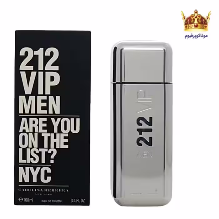 عطر 212 وی آی پی مردانه | قیمت و خرید Carolina Herrera 212 VIP Men | موناکوپرفیوم
