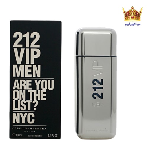 عطر 212 وی آی پی مردانه | قیمت و خرید Carolina Herrera 212 VIP Men | موناکوپرفیوم