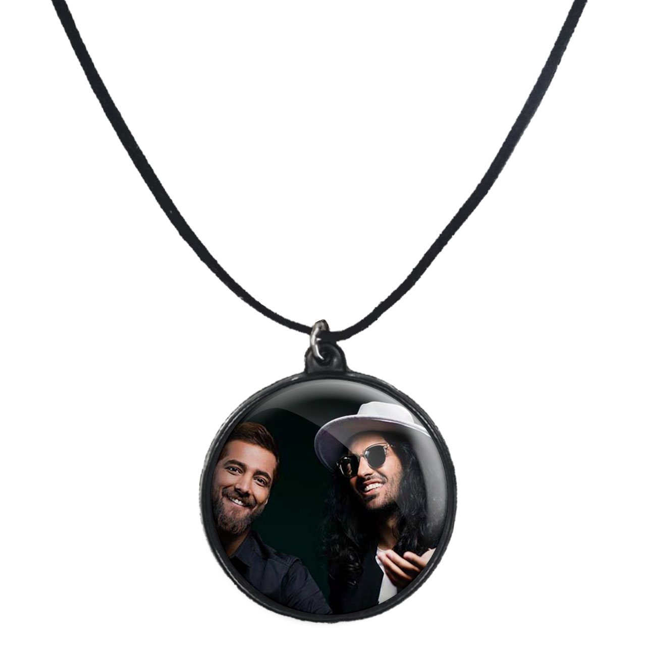 گردنبند پرمانه طرح ماکان بند کد pmb.8622 مدل دو طرفه