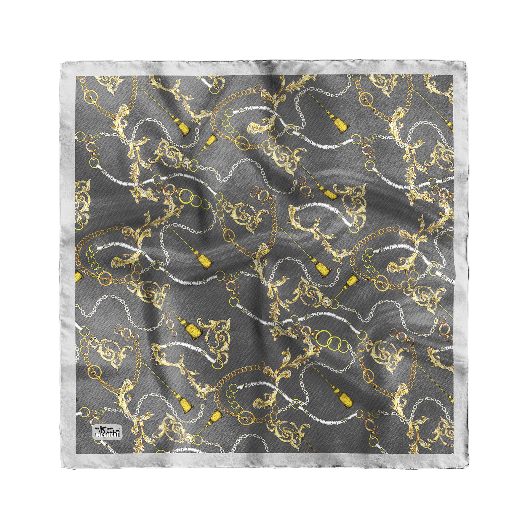 دستمال سر و گردن مشکات مدل H27