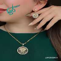 خرید نیم ست زنانه ورساچ برجسته رنگ ثابت ضد حساسیت کیفیت عالی کد 1715228 - ردگل