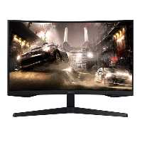 مانیتور مخصوص بازی سامسونگ مدل LC27G55TQ-W سایز 27 اینچ