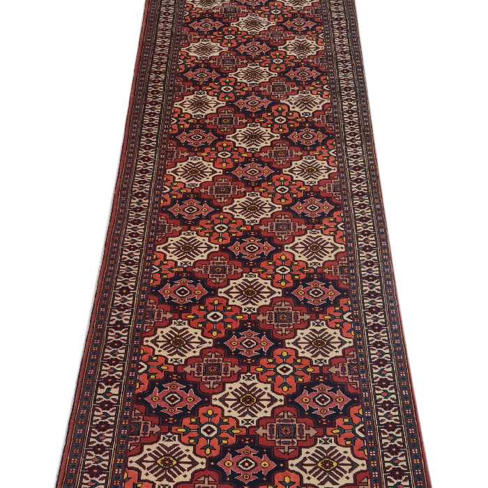 فرش دستبافت کناره طول سه متر کد 404426