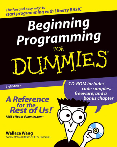 خرید و دانلود نسخه کامل کتاب Beginning programming for dummies