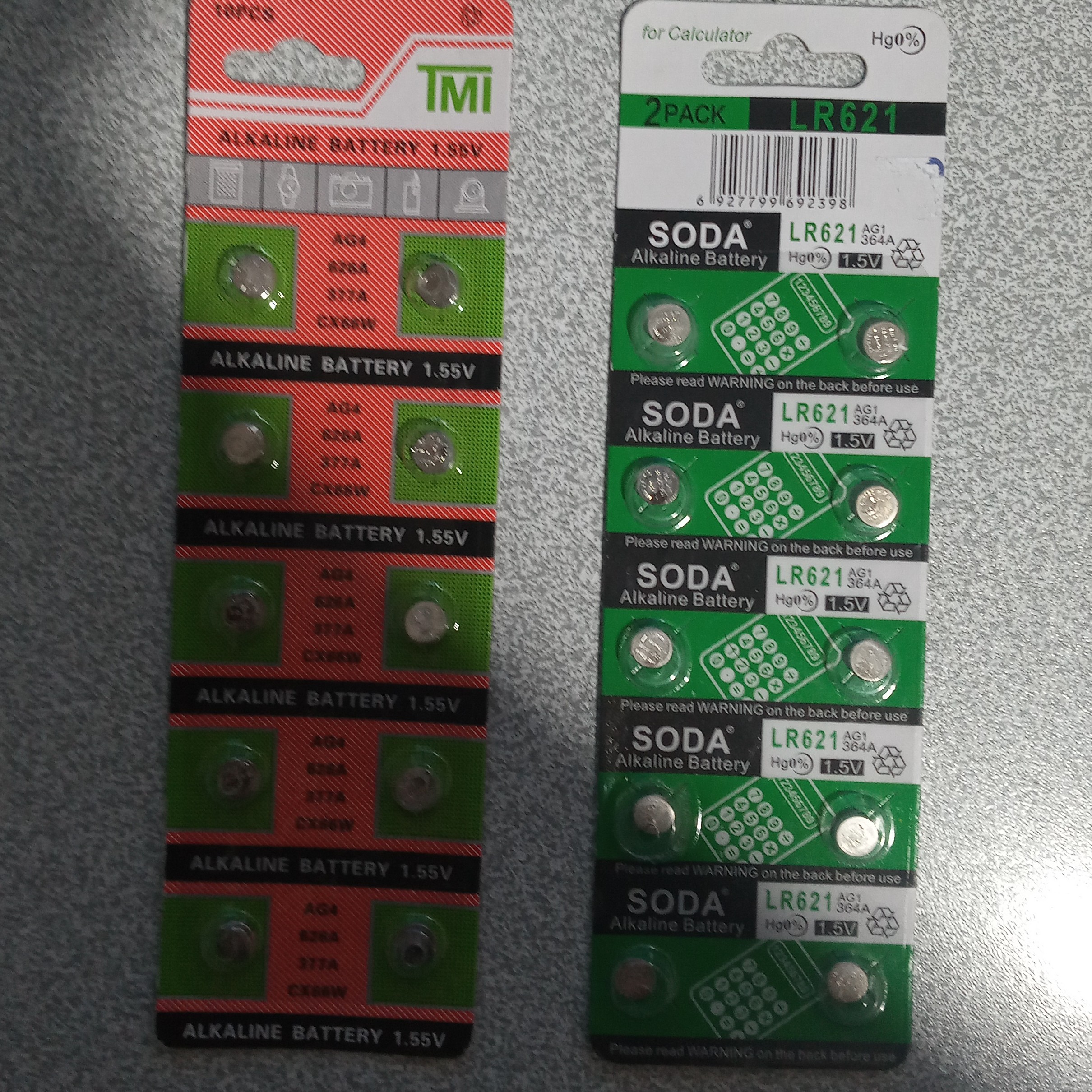 باطری ساعت و ماشین حساب بسته 10 تایی