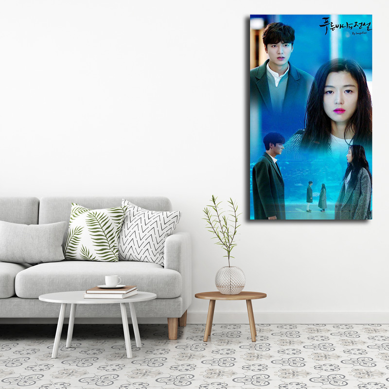 تابلو شاسی مدل جون جی هیون کد 25 | دنیای قاب