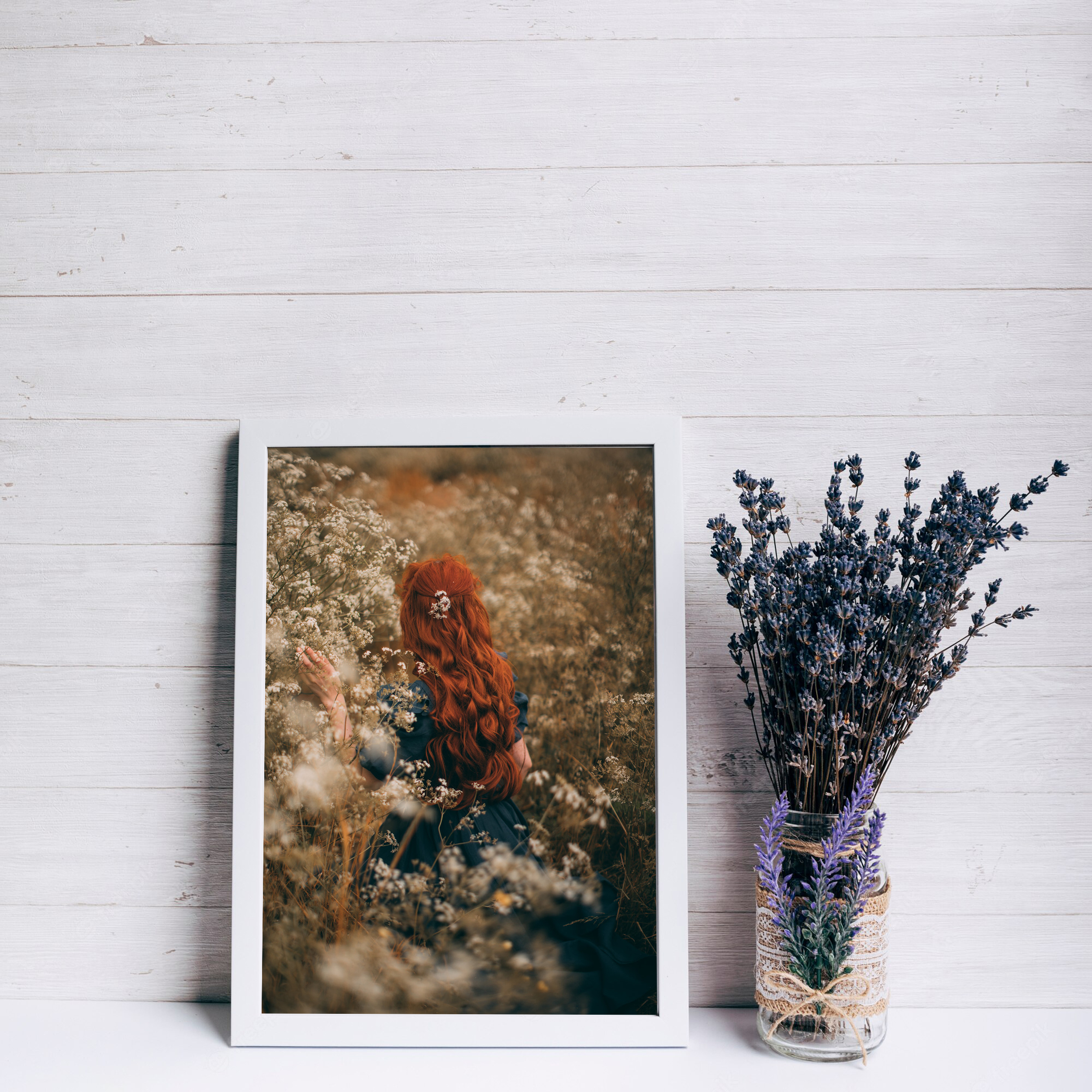 تابلو مدل دختر کد LA-G1003