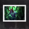 تابلو آرتیفن طرح بازی World Of Warcraft کد 129W مجموعه 3 عددی