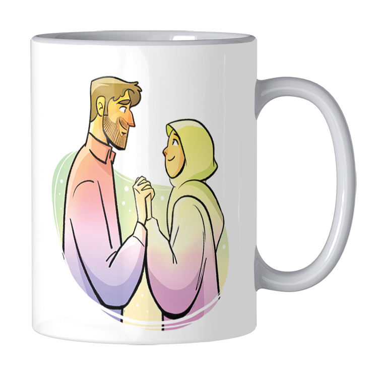 ماگ مدل عاشقانه کد 239