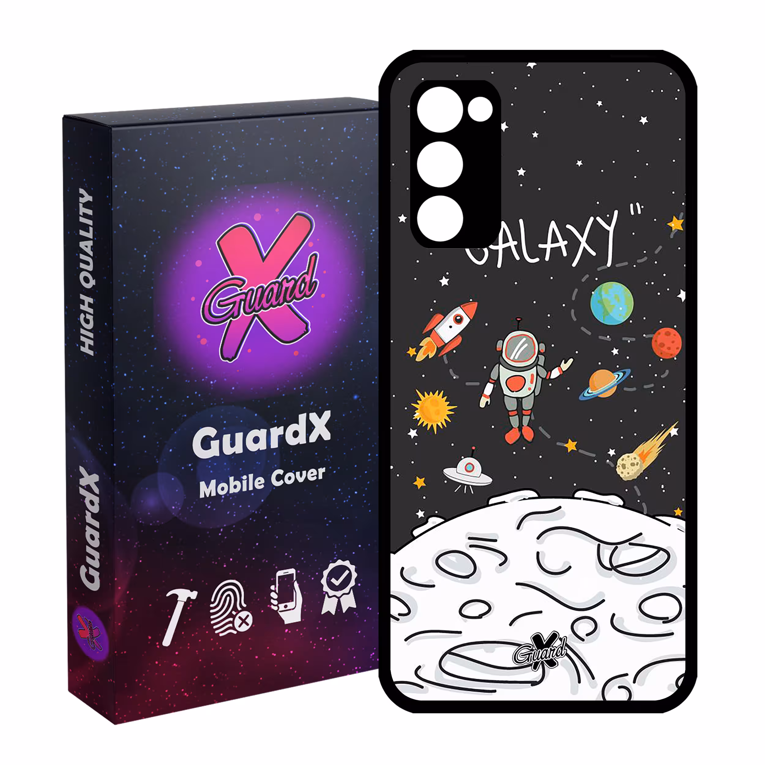 کاور گارد ایکس طرح Galaxy مدل Glass10014 مناسب برای گوشی موبایل سامسونگ Galaxy S20 FE