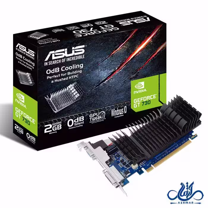 کارت گرافیک ایسوس GeForce GT 730 2G D5