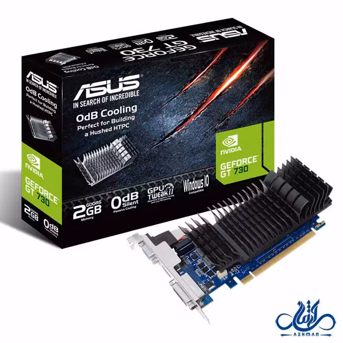 کارت گرافیک ایسوس GeForce GT 730 2G D5