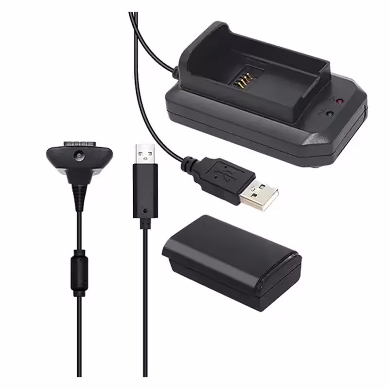 باتری و شارژر چند منظوره دسته بازی Xbox360 مدل RF-1310S
