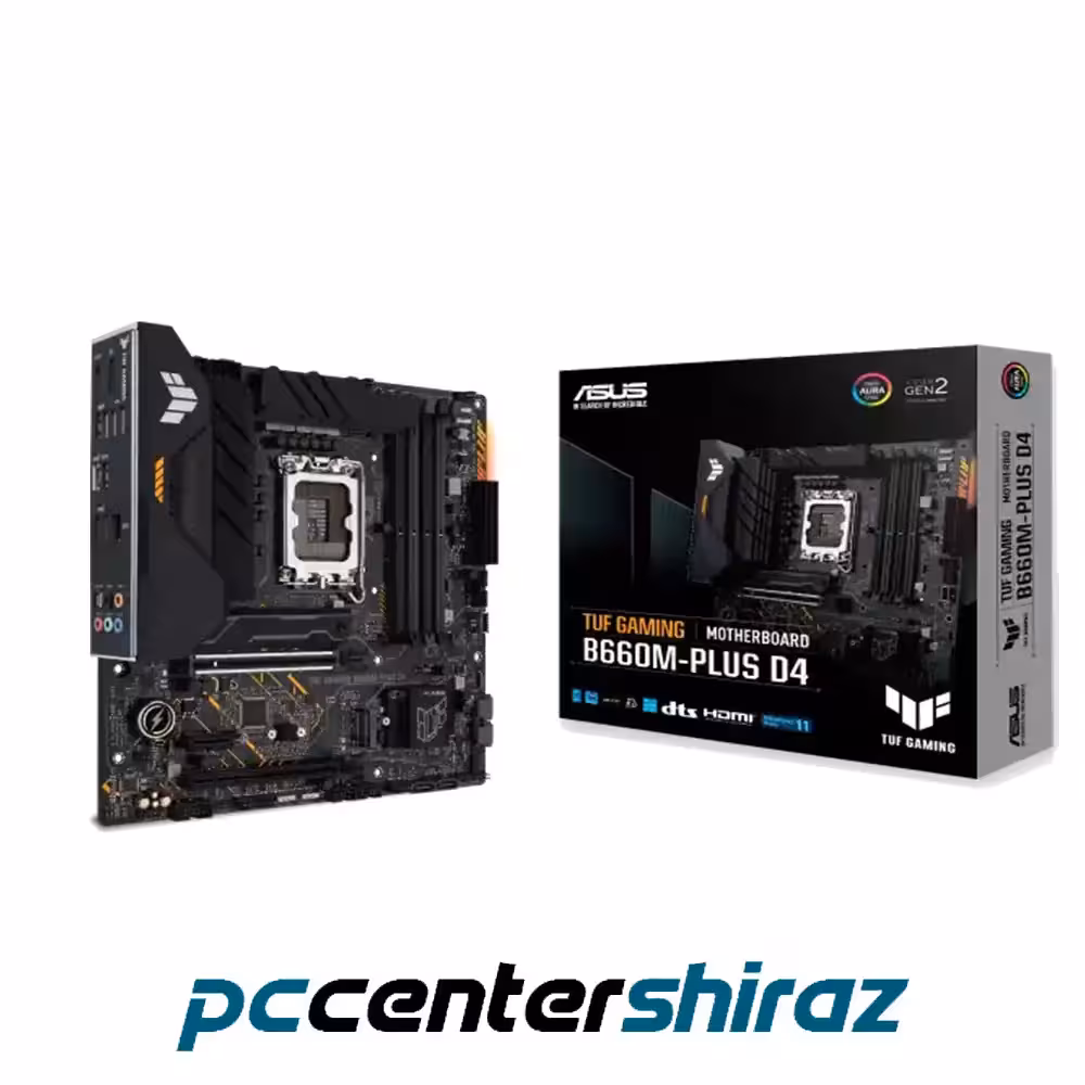 مادربرد ایسوس مدل ASUS TUF Gaming B660M-Plus D4