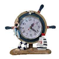 ساعت رومیزی طرح فرمان کشتی 